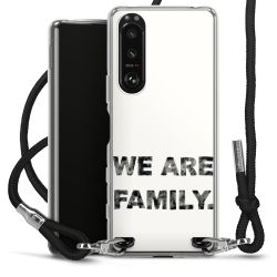 Carry Case Transparent Fabric black/silver