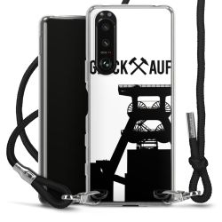 Carry Case Stoff schwarz/silber