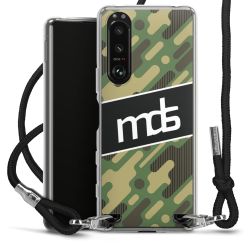 Carry Case Stoff schwarz/silber