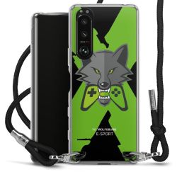 Carry Case Stoff schwarz/silber