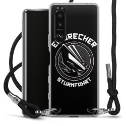 Carry Case Stoff schwarz/silber