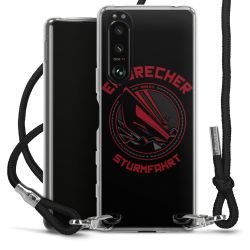 Carry Case Stoff schwarz/silber