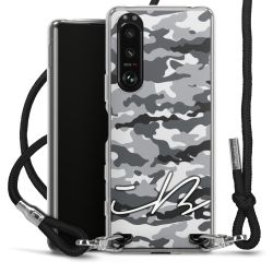 Carry Case Stoff schwarz/silber