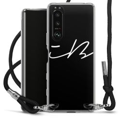 Carry Case Stoff schwarz/silber