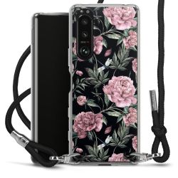 Carry Case Transparent Fabric black/silver