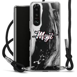 Carry Case Stoff schwarz/silber