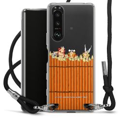 Carry Case Stoff schwarz/silber