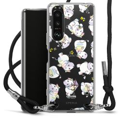 Carry Case Stoff schwarz/silber