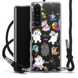 Carry Case Stoff schwarz/silber