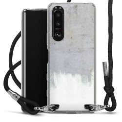 Carry Case Transparent Fabric black/silver