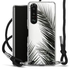 Carry Case Transparent Fabric black/silver