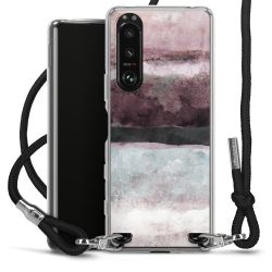 Carry Case Transparent Fabric black/silver