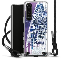 Carry Case Transparent Fabric black/silver