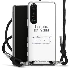 Carry Case Stoff schwarz/silber