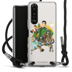 Carry Case Stoff schwarz/silber