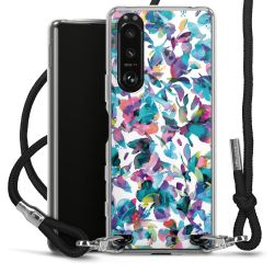 Carry Case Transparent Fabric black/silver