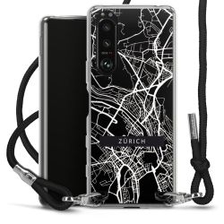 Carry Case Stoff schwarz/silber