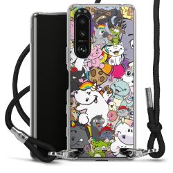 Carry Case Stoff schwarz/silber