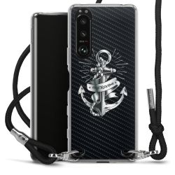 Carry Case Stoff schwarz/silber