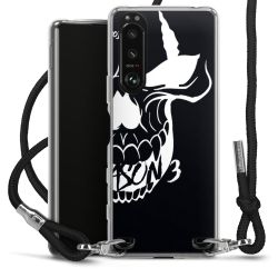 Carry Case Stoff schwarz/silber