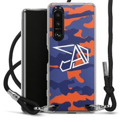 Carry Case Stoff schwarz/silber