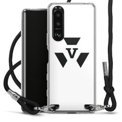 Carry Case Stoff schwarz/silber