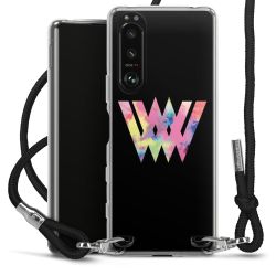 Carry Case Stoff schwarz/silber