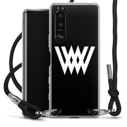 Carry Case Stoff schwarz/silber