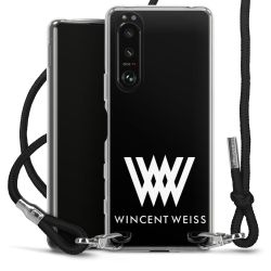 Carry Case Stoff schwarz/silber