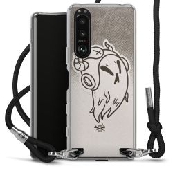 Carry Case Stoff schwarz/silber