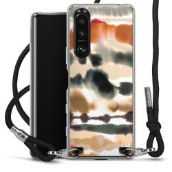 Carry Case Transparent Fabric black/silver