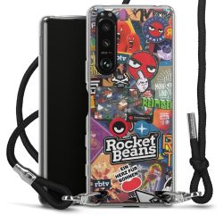 Carry Case Stoff schwarz/silber