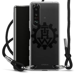 Carry Case Stoff schwarz/silber