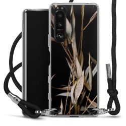 Carry Case Transparent Fabric black/silver