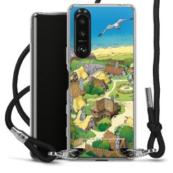 Carry Case Stoff schwarz/silber