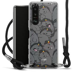 Carry Case Stoff schwarz/silber