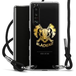 Carry Case Stoff schwarz/silber