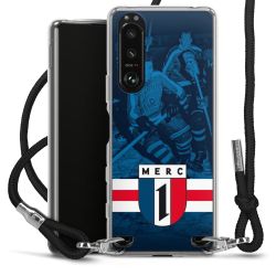 Carry Case Stoff schwarz/silber