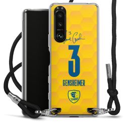 Carry Case Stoff schwarz/silber