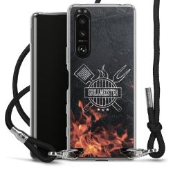 Carry Case Stoff schwarz/silber