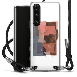 Carry Case Transparent Fabric black/silver