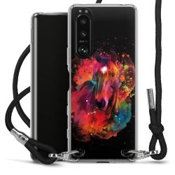 Carry Case Stoff schwarz/silber