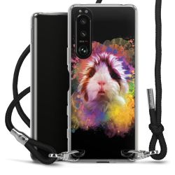 Carry Case Stoff schwarz/silber