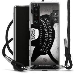 Carry Case Transparent Fabric black/silver