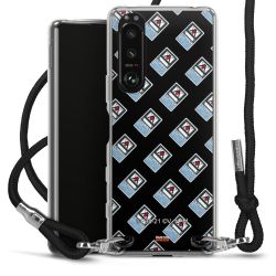 Carry Case Stoff schwarz/silber