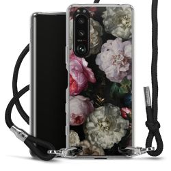 Carry Case Transparent Fabric black/silver