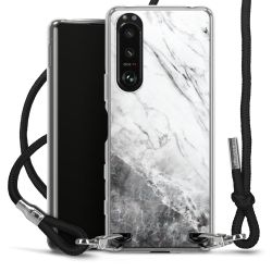 Carry Case Transparent Fabric black/silver