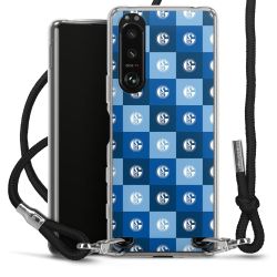 Carry Case Stoff schwarz/silber