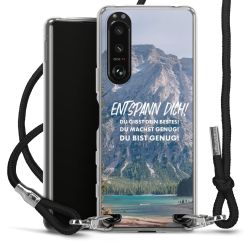 Carry Case Stoff schwarz/silber