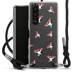 Carry Case Stoff schwarz/silber